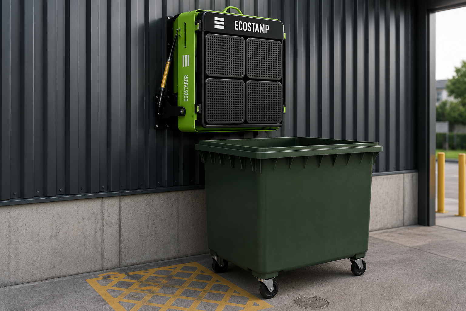 Fixed EcoStamp compactor concept